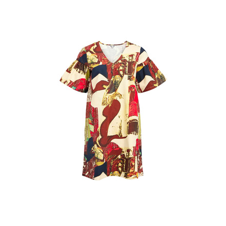 Object kleid multicolor