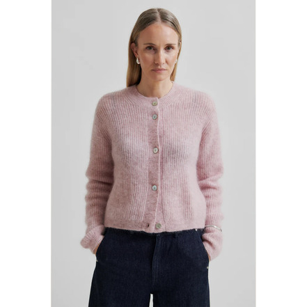 Second Female strickjacke rosa