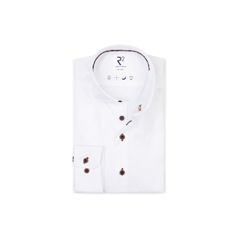 R2 Amsterdam chemise blanc