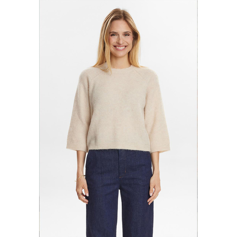 Numph pullover beige 2