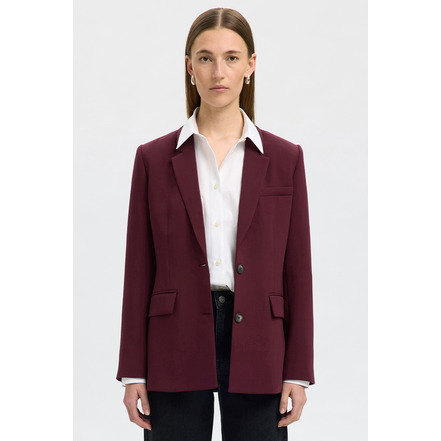 Selected Femme blazer bordeaux