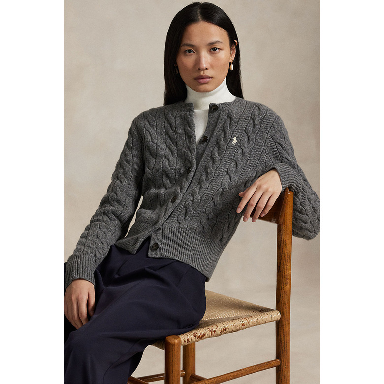 Ralph Lauren strickjacke grau 2