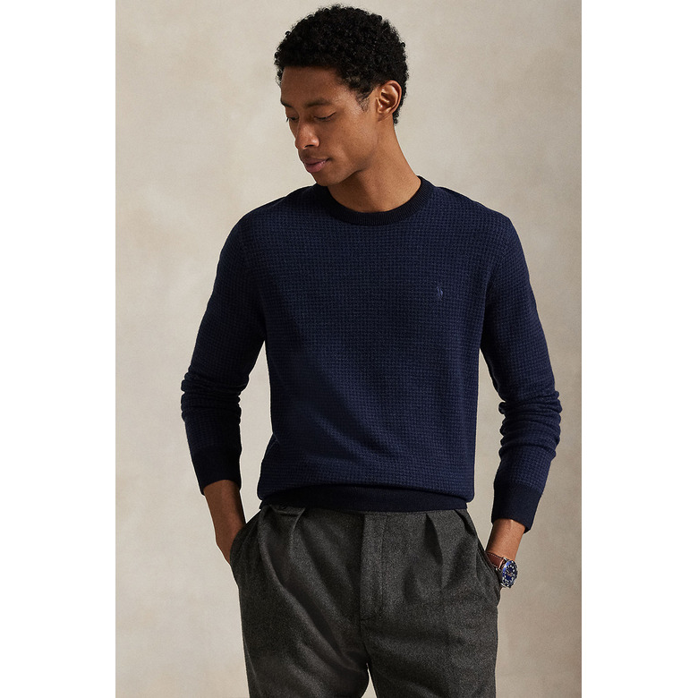 Ralph Lauren pull bleu 2