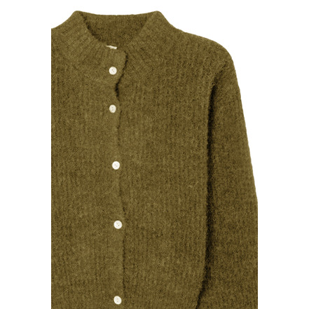 American Vintage strickjacke grÜn