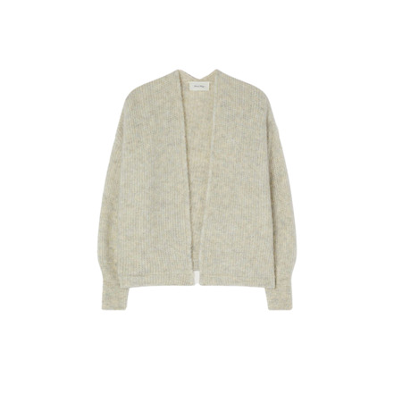 American Vintage strickjacke beige