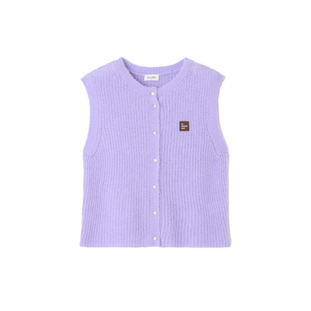 American Vintage strickjacke violett