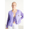 American Vintage strickjacke violett 2
