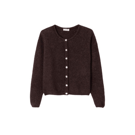 American Vintage strickjacke braun