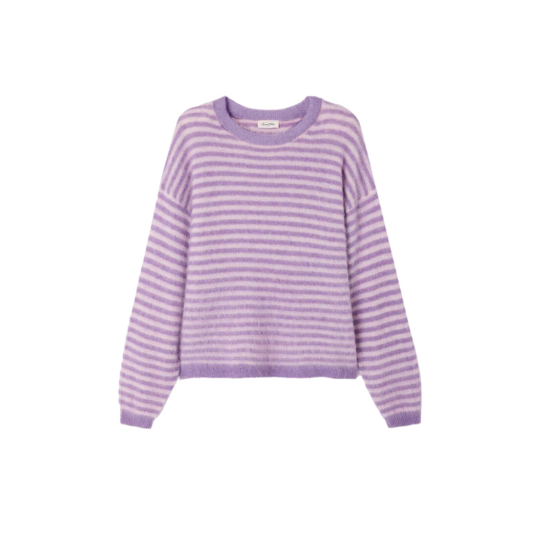 American Vintage trui lila