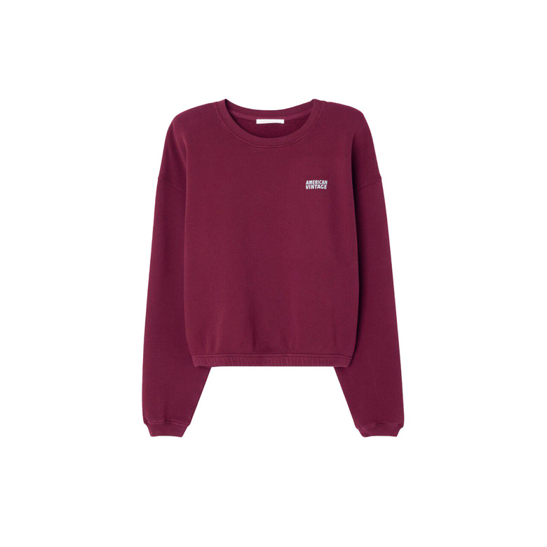 American Vintage sweater bordeaux