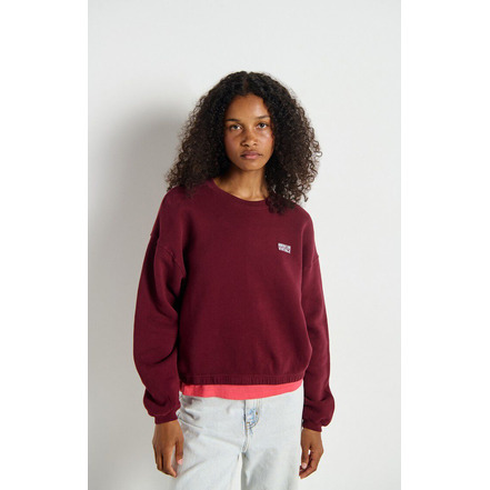 American Vintage sweater bordeaux
