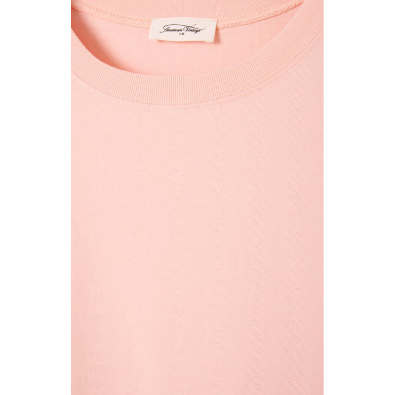 American Vintage t-shirt rosa 2