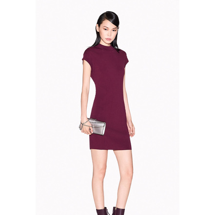 Armani Exchange jurk bordeaux