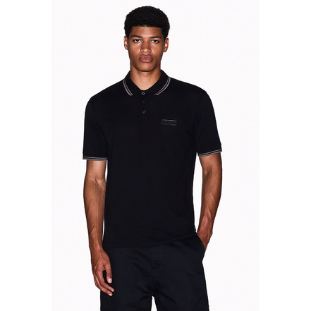 Armani Exchange polo schwarz