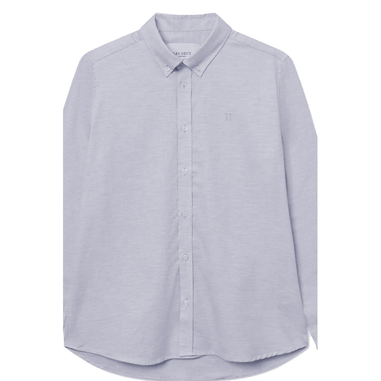 Les Deux hemd blauw 2