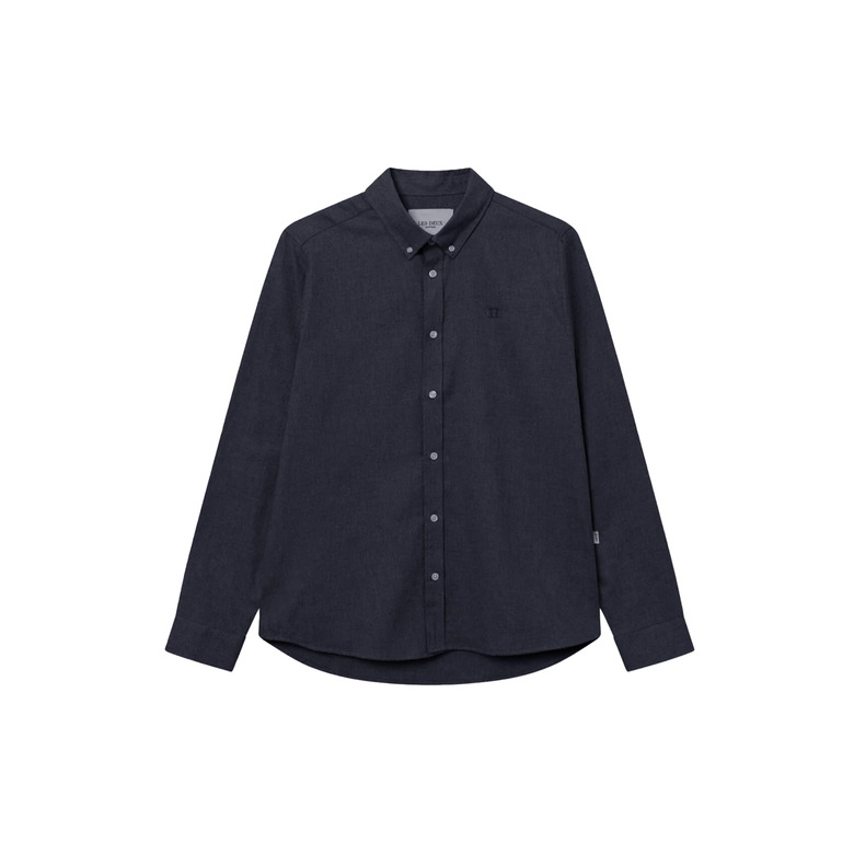 Les Deux hemd blauw 1