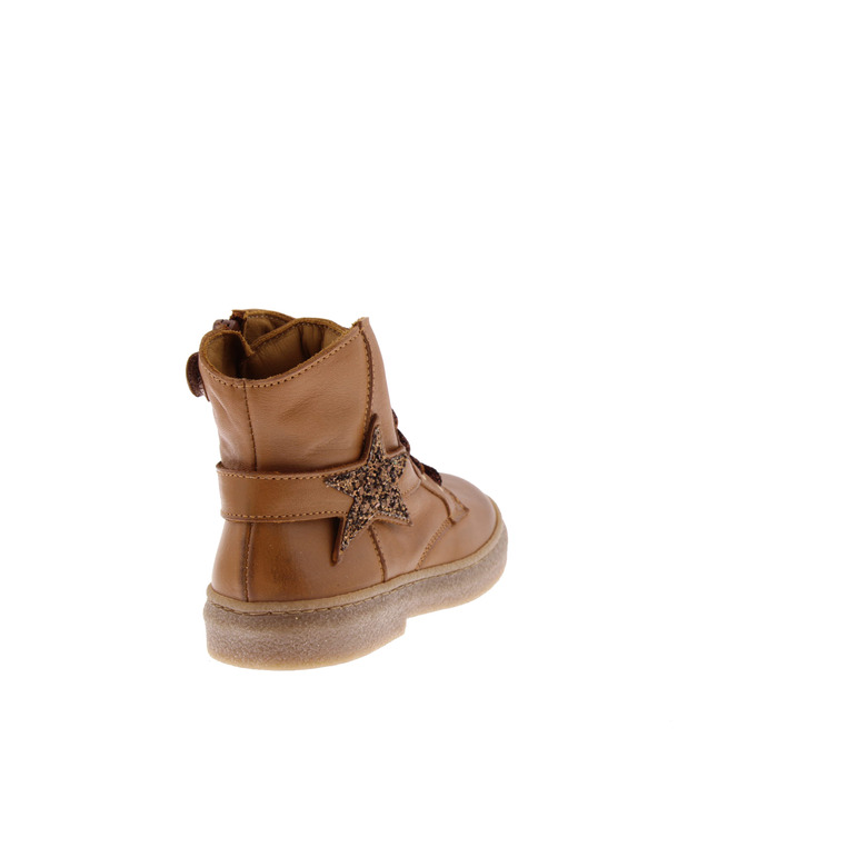 Stones And Bones high shoes cognac 4