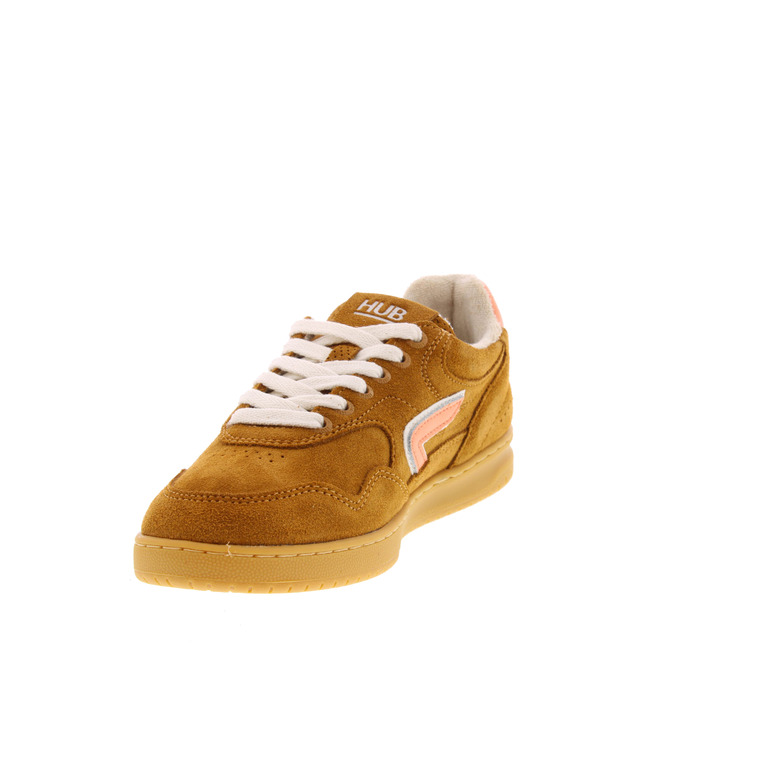 Hub sneakers cognac 3