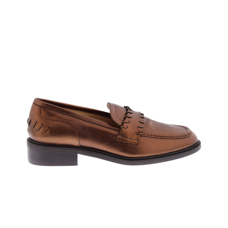 Xandres mocassins et loafers bronze 1