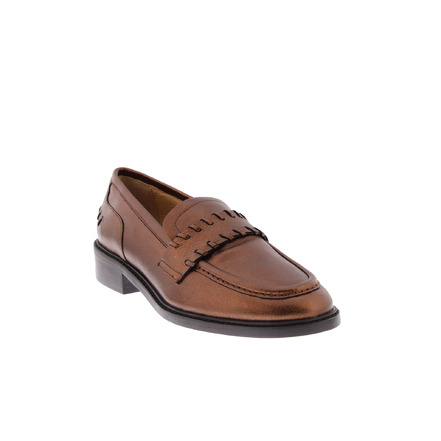 Xandres mocassins et loafers bronze