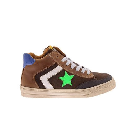 Babybotte chaussures hautes cognac