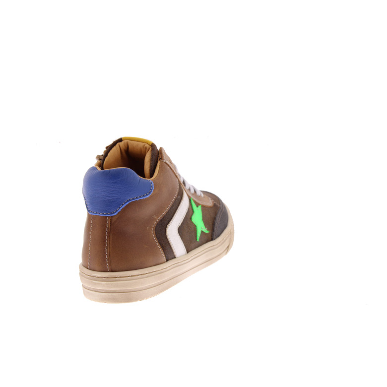 Babybotte chaussures hautes cognac 4