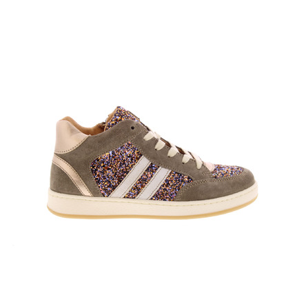 Babybotte chaussures hautes taupe