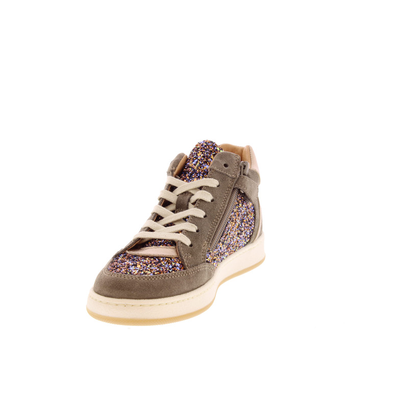 Babybotte chaussures hautes taupe 3