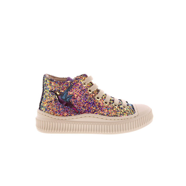 Bana & Co chaussures hautes violet