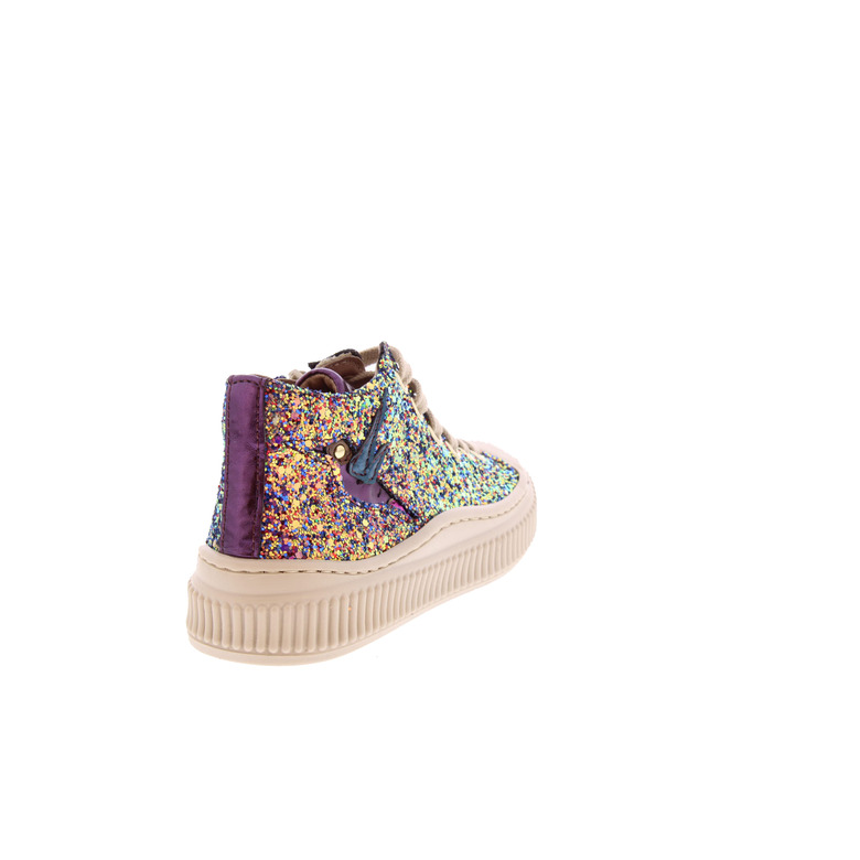 Bana & Co chaussures hautes violet 4