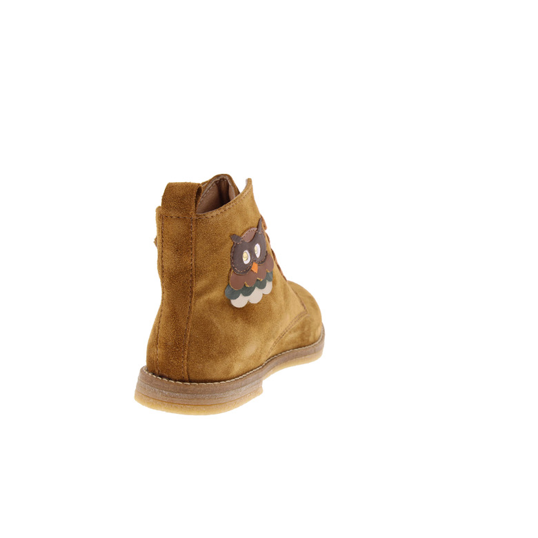 Bana & Co chaussures hautes cognac 4