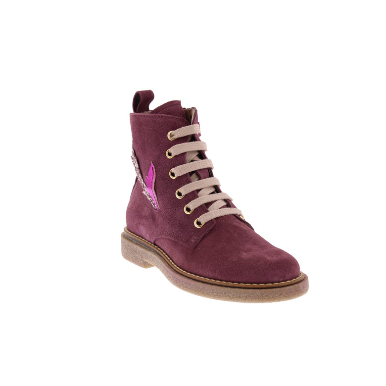 Bana & Co chaussures hautes violet 2