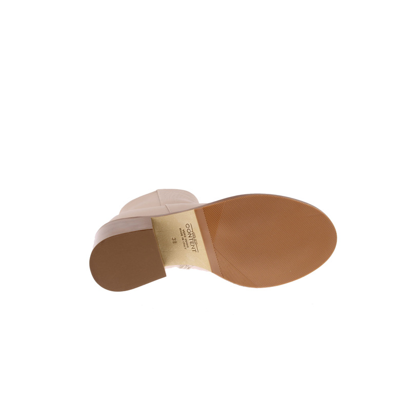 Atelier Content bottillons beige 5