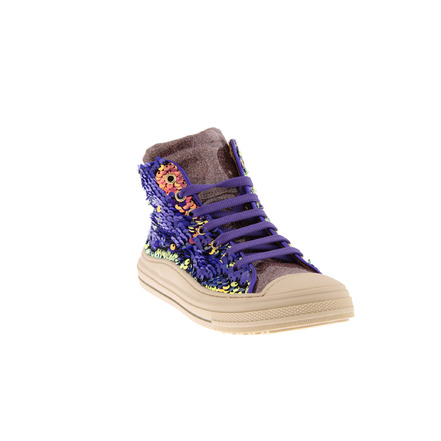 Zecchino D'oro chaussures hautes violet