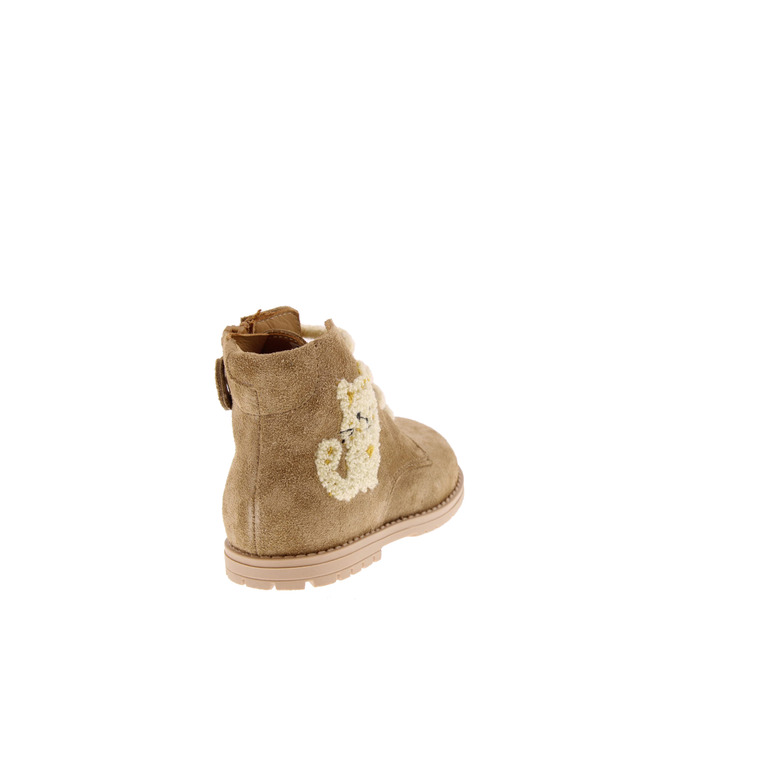 Zecchino D'oro chaussures hautes camel 4