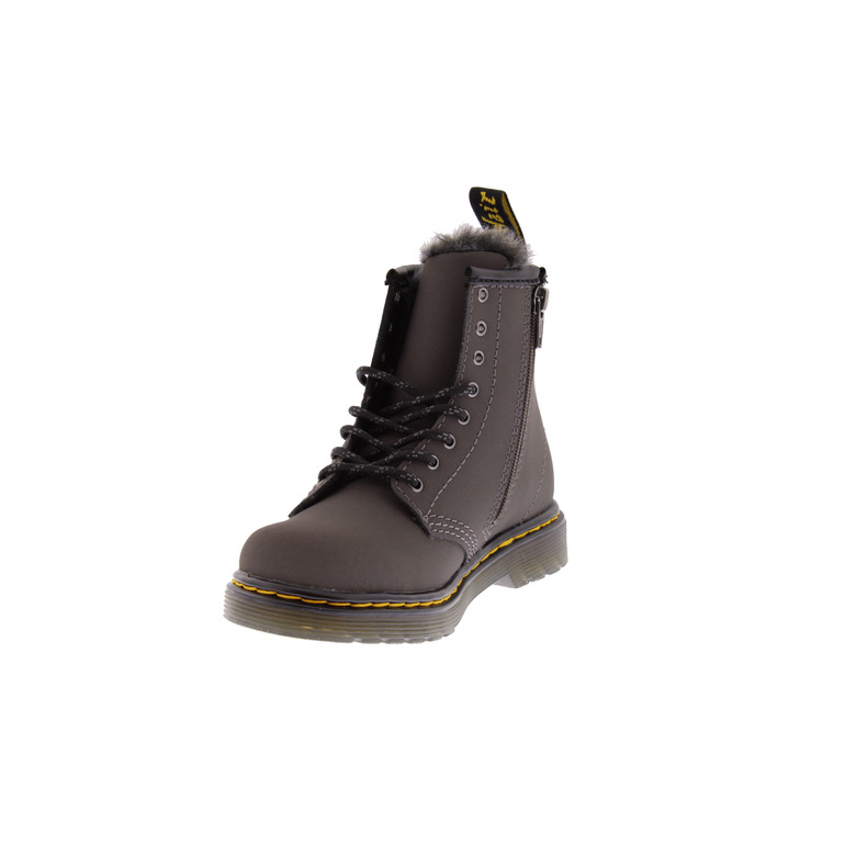 Dr Martens chaussures hautes gris 3