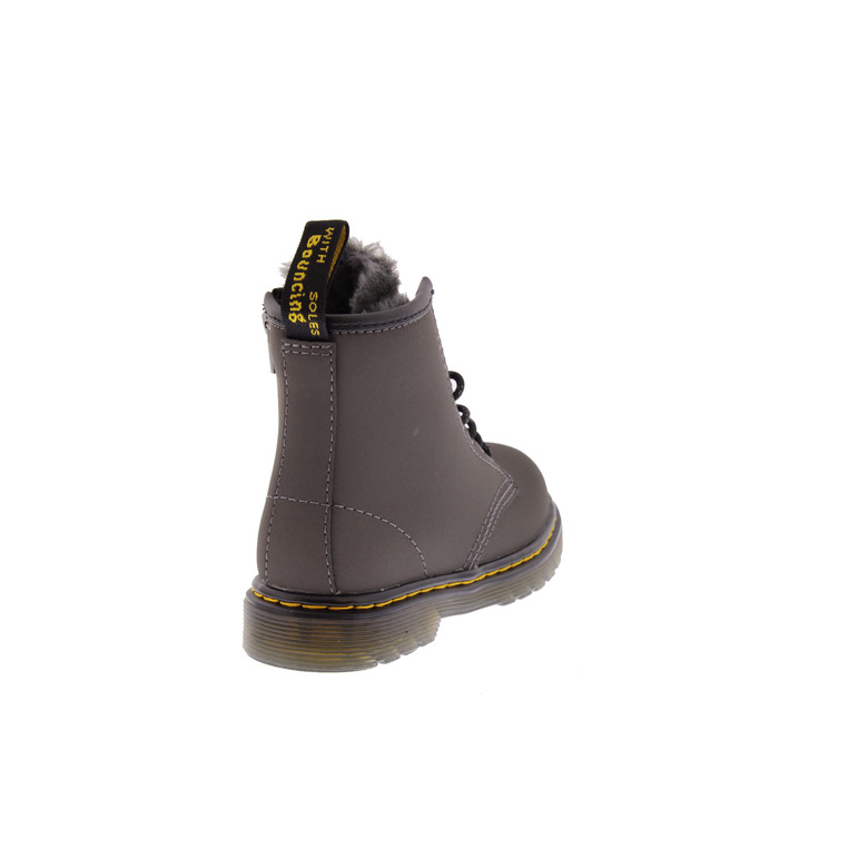Dr Martens chaussures hautes gris 4