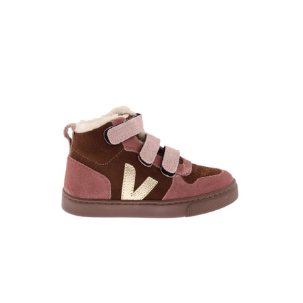 Veja chaussures hautes rose
