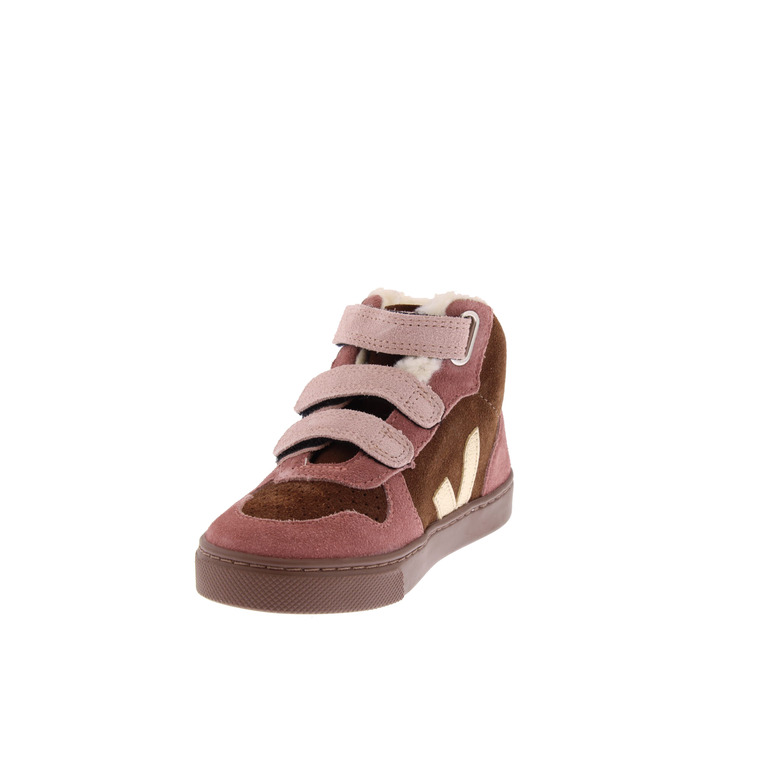 Veja chaussures hautes rose 3