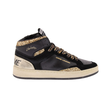 Crime sneakers zwart