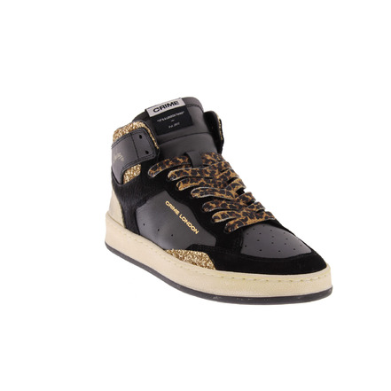 Crime sneakers zwart