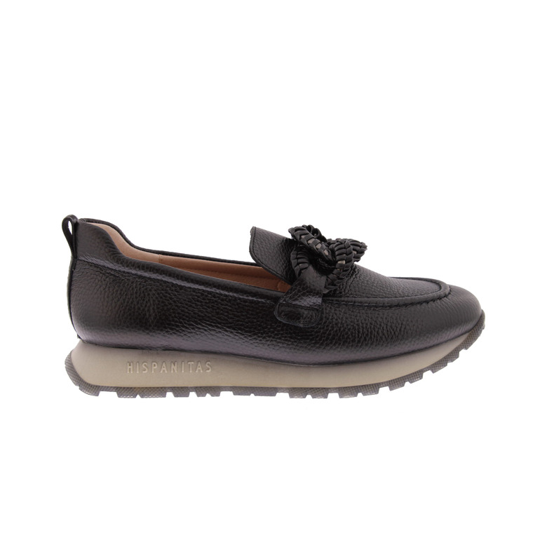 Hispanitas mocassins & loafers zwart 1
