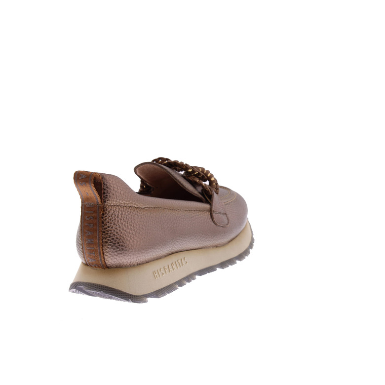 Hispanitas mocassins et loafers bronze 4