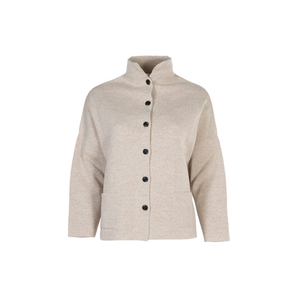 Sibin Linnebjerg strickjacke beige