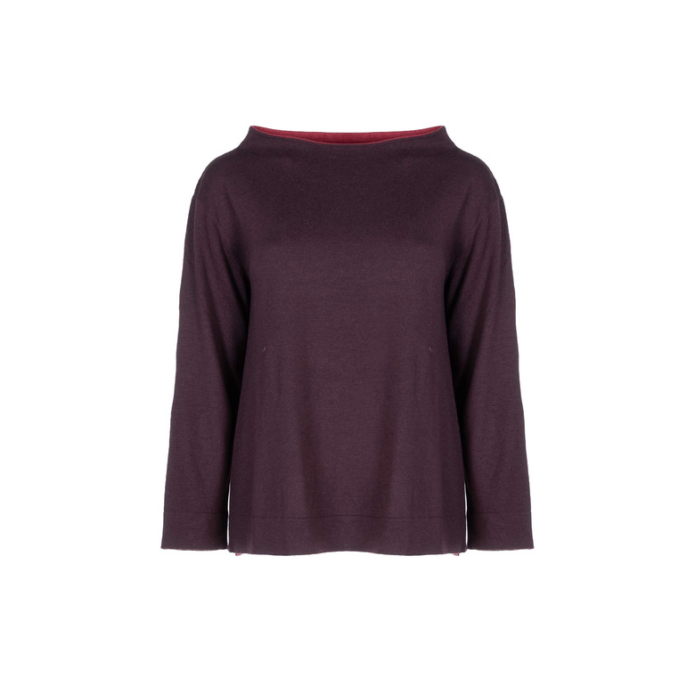 Liviana Conti sweater bordeaux 1