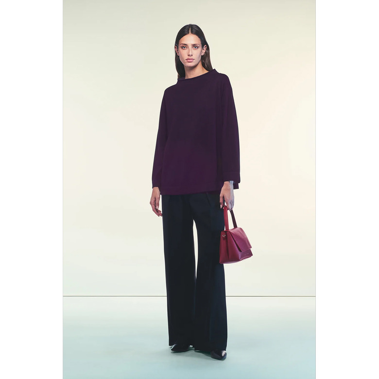 Liviana Conti sweater bordeaux 2