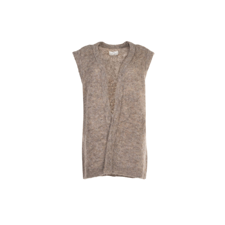 Des Petits Hauts cardigan bruin 1