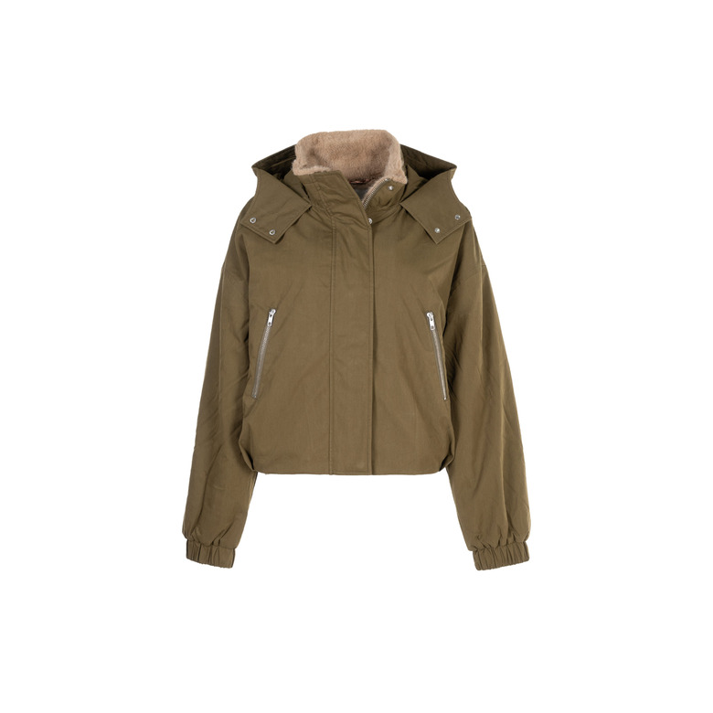 Bellerose manteau vert 1