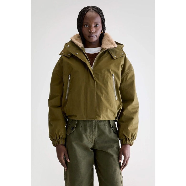Bellerose manteau vert 2
