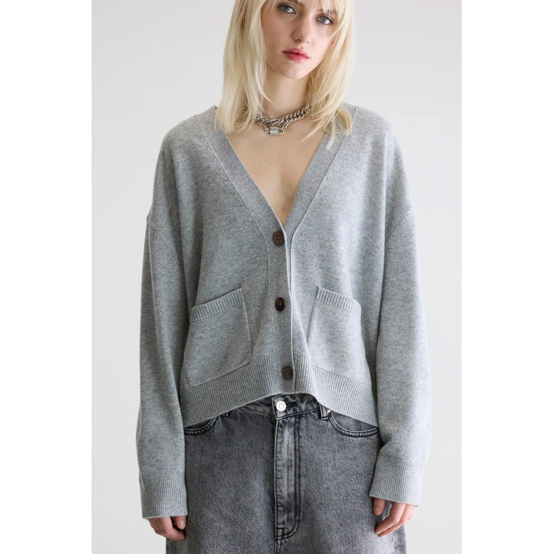 Bellerose cardigan grijs 2